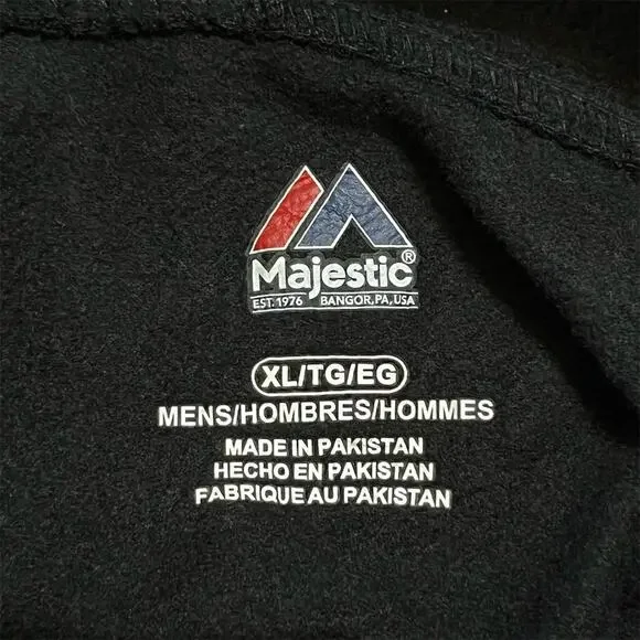 Majestic Vegas Golden Knights Pullover Hoodie Men's XL Black NHL - Picture 5 of 6